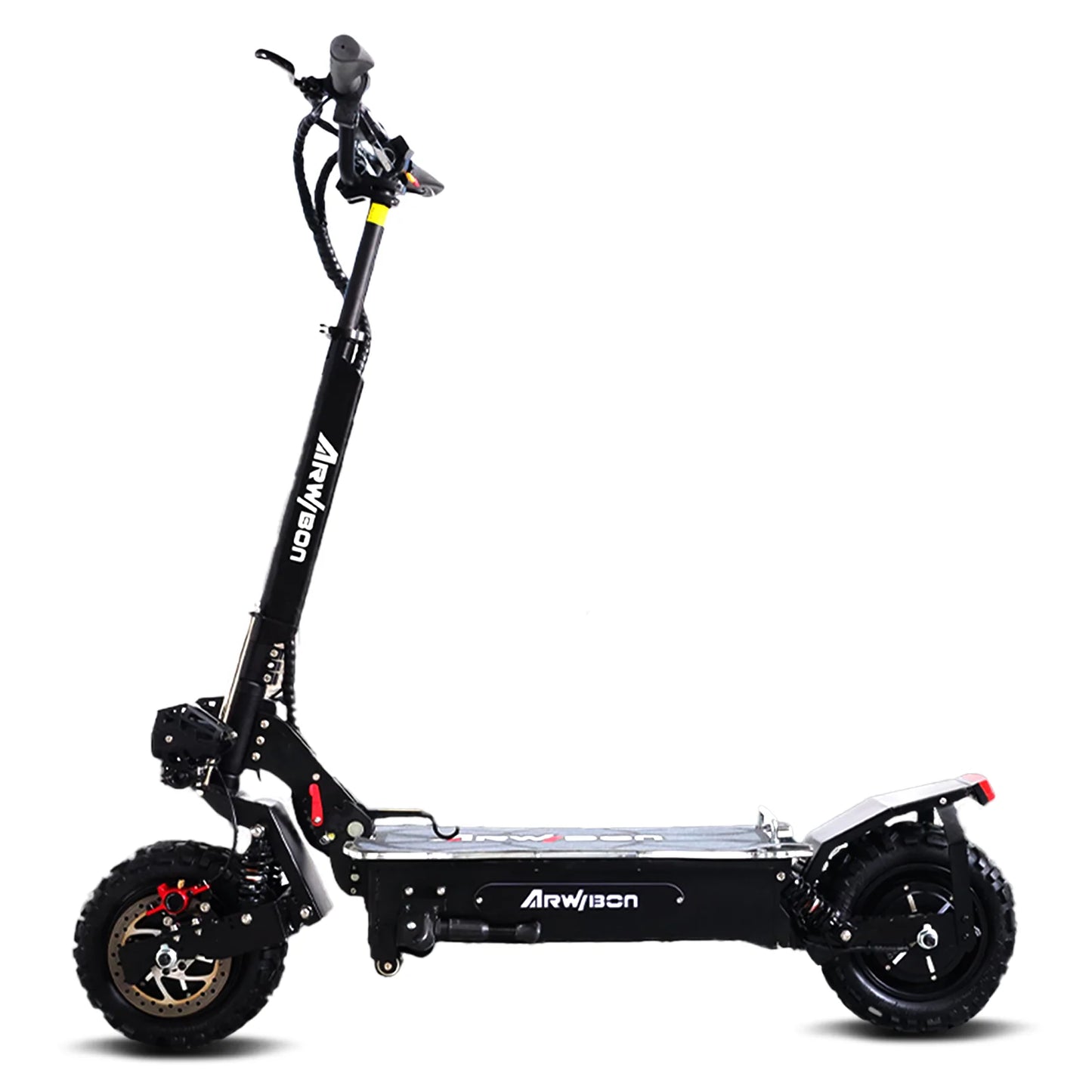 2800w Dual Motor Electric Scooter, 40MPH 11 "Vacuum Off Road Wheel Belt Double Shock Absorbed Folding Adult Off Road Scoote