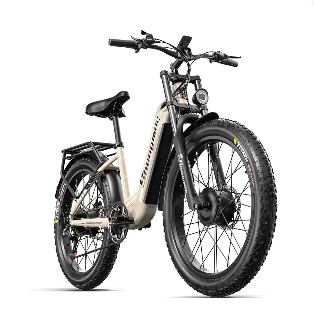 Shengmilo S700 Electric Bicycle 2000W Dual motor 48V 18AH lithium battery 26 Inch Electric Bike adult Mountain off-road e-bike