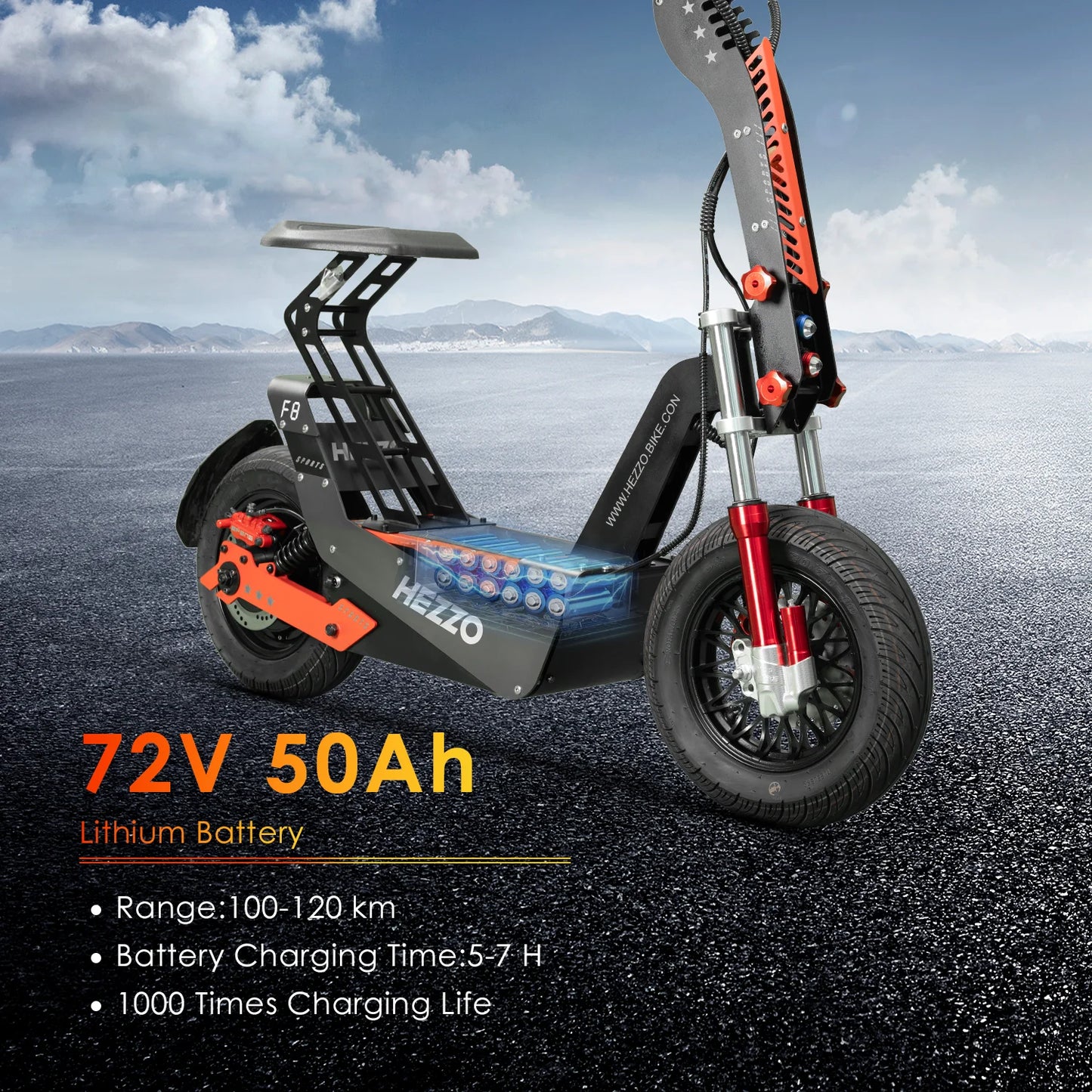 HEZZO-F8 Electric Scooter