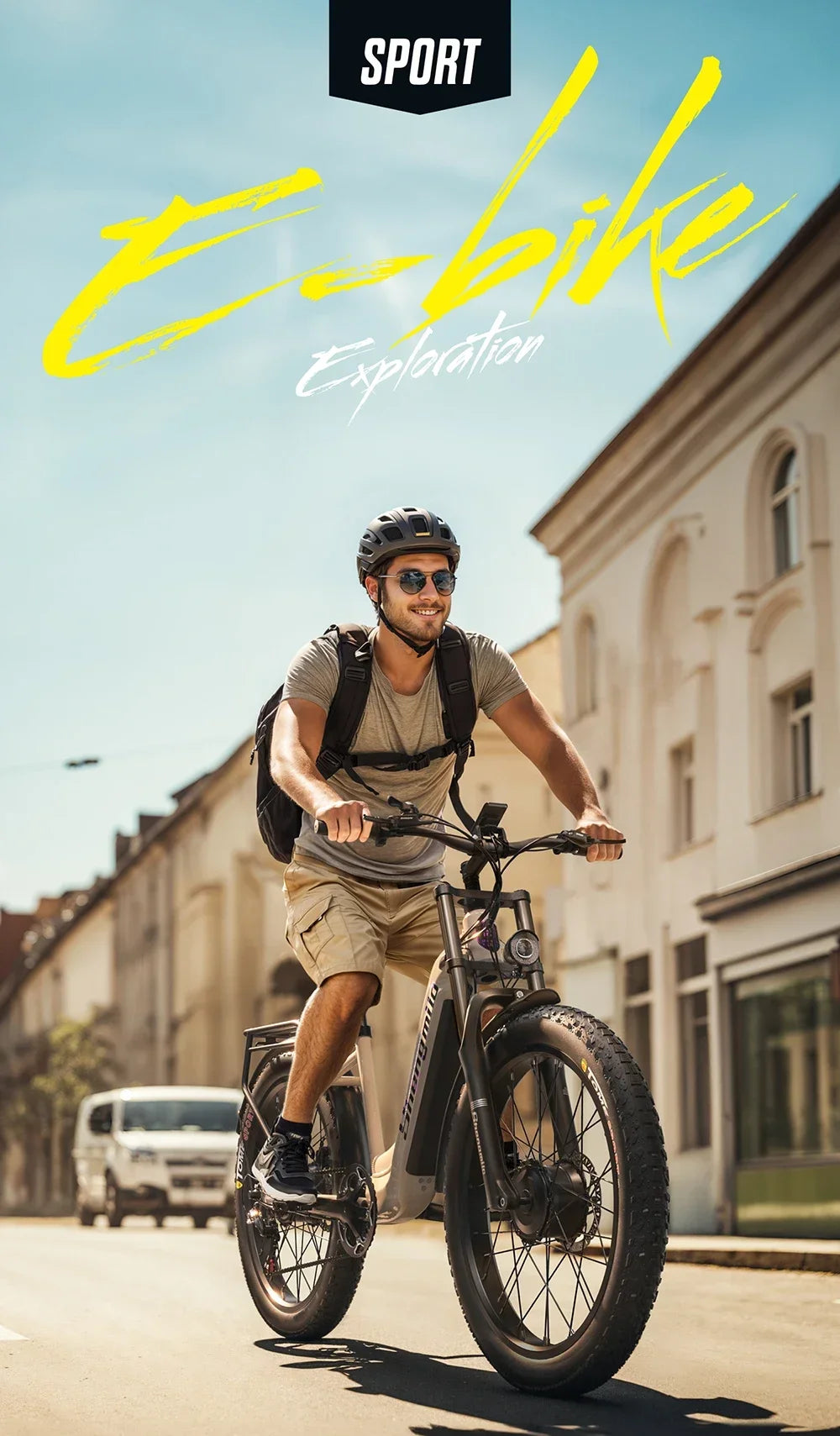 Shengmilo S700 Electric Bicycle 2000W Dual motor 48V 18AH lithium battery 26 Inch Electric Bike adult Mountain off-road e-bike