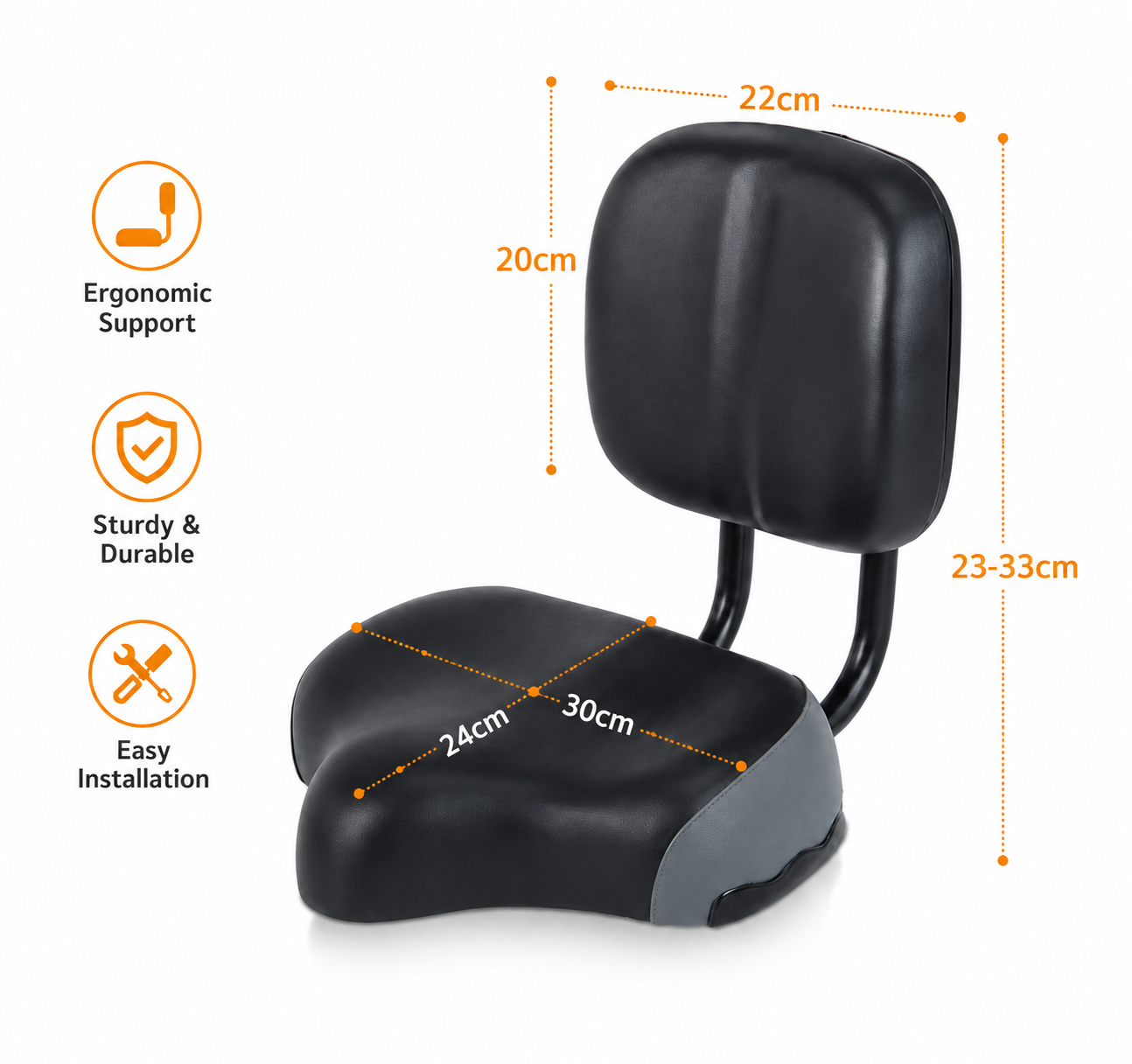 EUNORAU TRIKE Saddle