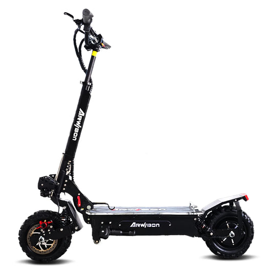 2800w Dual Motor Electric Scooter,  40MPH 11 "Vacuum Off Road Wheel Belt Double Shock Absorbed Folding Adult Off Road Scoote