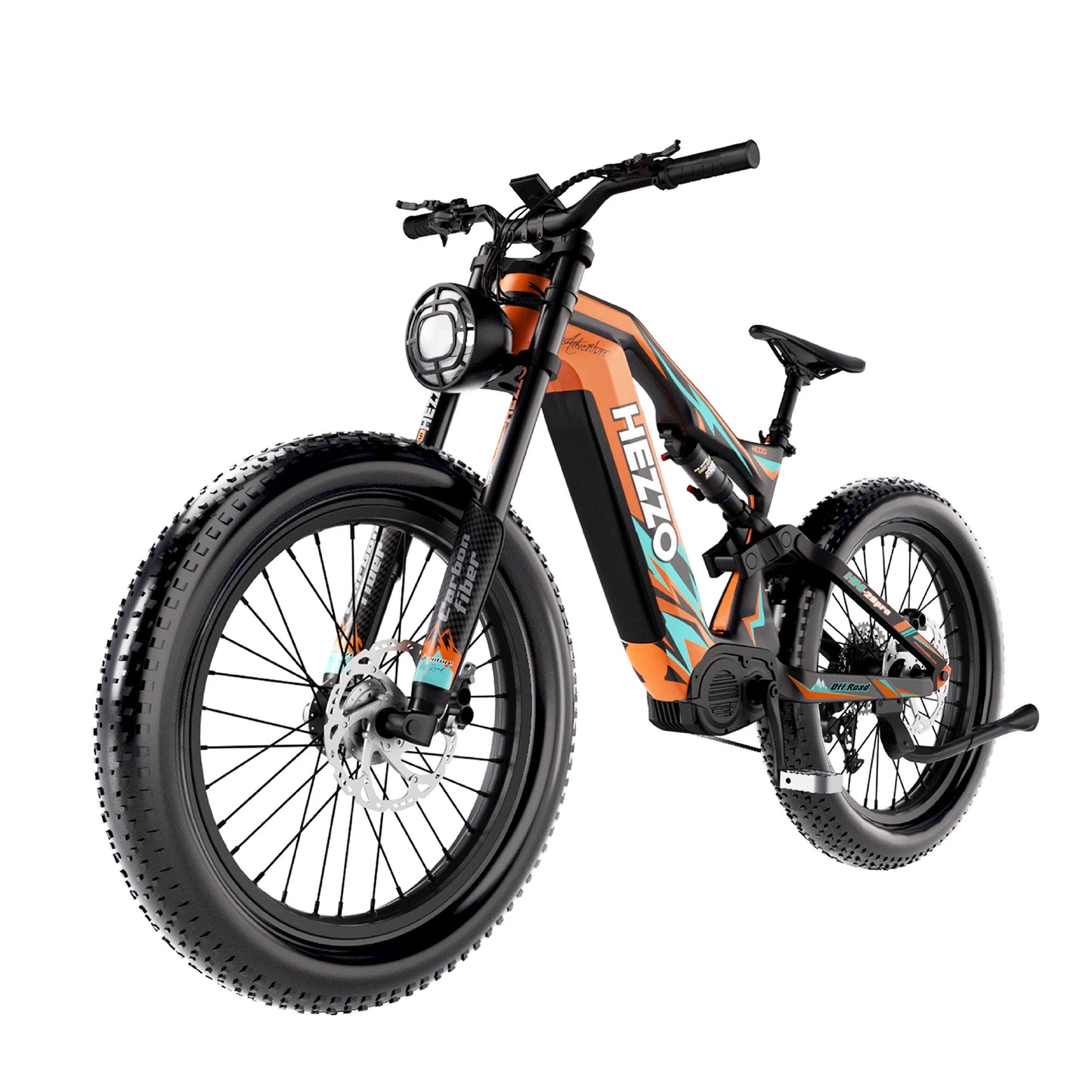 HEZZO-52V 1000W 21Ah Fat Tire Ebike