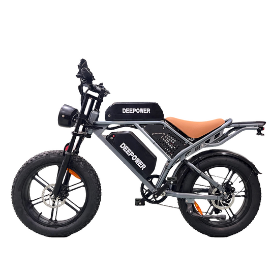 DEEPOWER S7 Off-Road Electric Bike for 1000W Motor Adults Mountain Ebike with 48V 60AH LG Battery All-Terrain Motorcycle Style