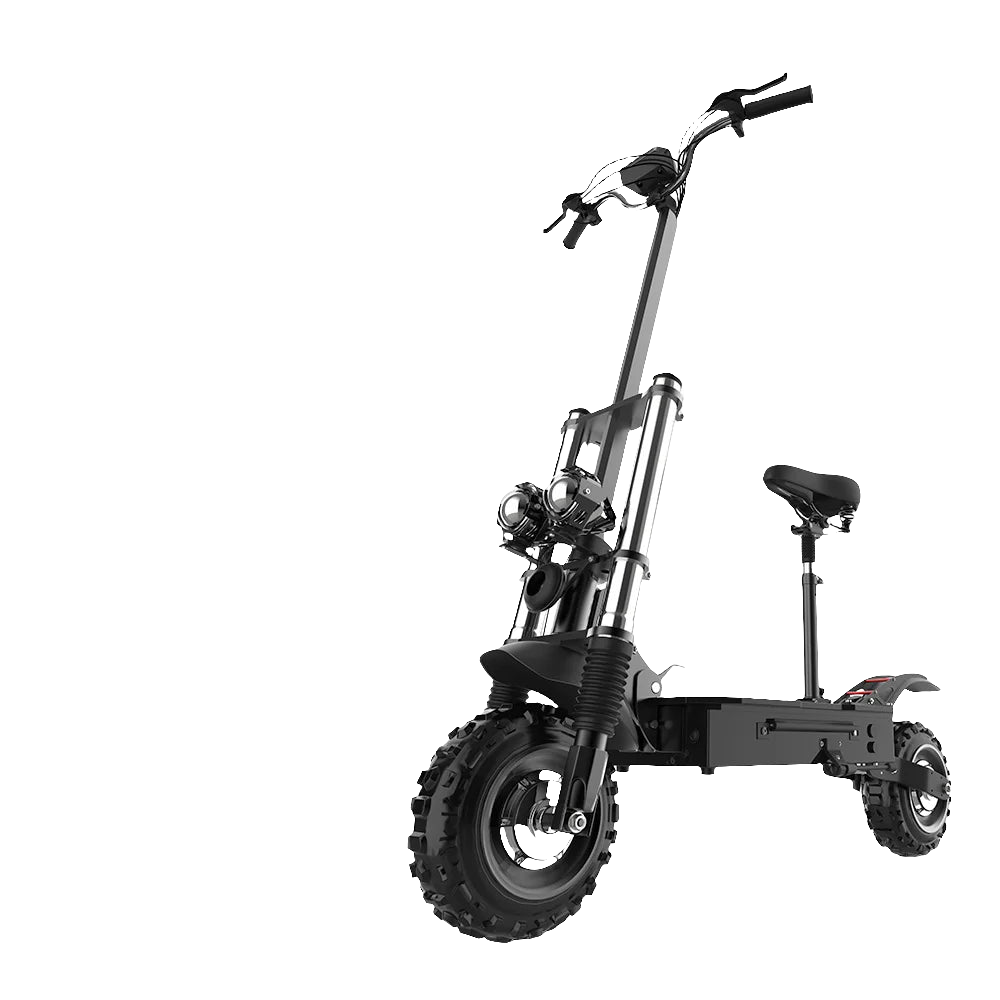 [Multi-model] 1200W-6000W Adult Electric Scooter up to 85km/h Fast E scooter with Seat Dual Drive Foldable 10/11" Tubeless Tires